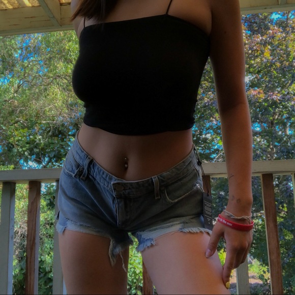 embroidered ~joe’s jeans~ shorts !